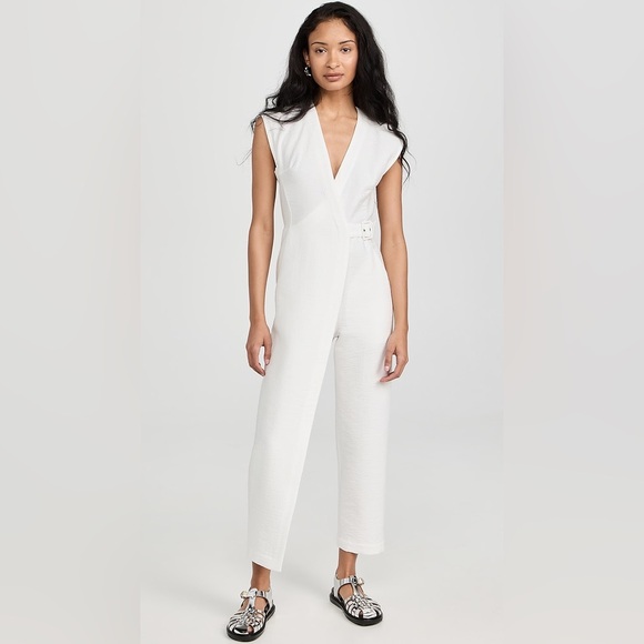 NWT Rachel Comey Steadfast Jumpsuit in White - Picture 4 of 7